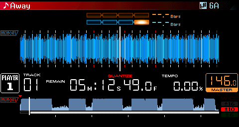 Stock NXS1 theme, native emulator screen